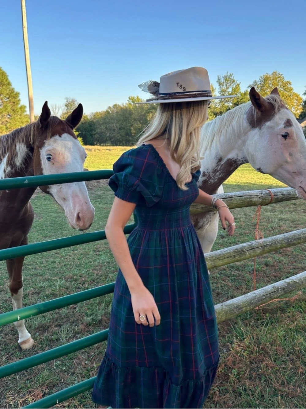 Hill House Louisa Nap Dress Tartan Print - Picture 4 of 5